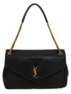Saint Laurent 'calypso' Large Shoulder Bag In Black