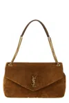 Saint Laurent 'calypso' Large Shoulder Bag In Brown