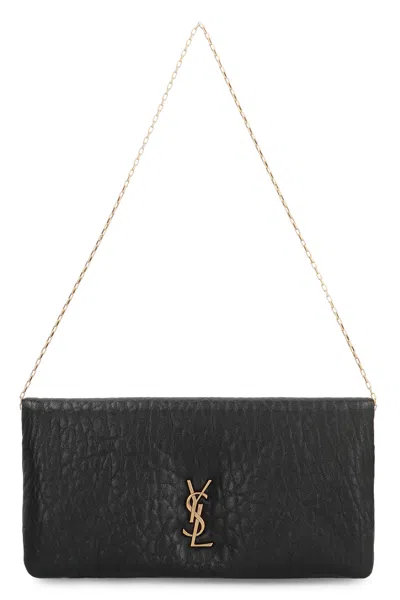 Saint Laurent Calypso Leather Mini Bag