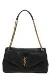 Saint Laurent 'calypso' Medium Shoulder Bag In Black