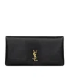 Saint Laurent Calypso Mini Bag In Nude