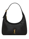 Saint Laurent Calypso Mini Hobo Bag In Plongé Lambskin