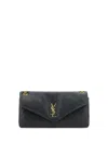 Saint Laurent Calypso Shoulder Bag In Black