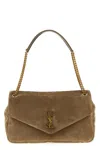 Saint Laurent 'calypso' Shoulder Bag In Sand