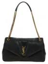 Saint Laurent Calypso Medium Shoulder Bag In Red