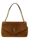 Saint Laurent Calypso Shoulder Bag In Brown