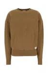Saint Laurent Caramel Coloured Plush Sweatshirt