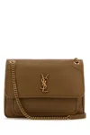 Saint Laurent Camel Leather Large Niki Bag