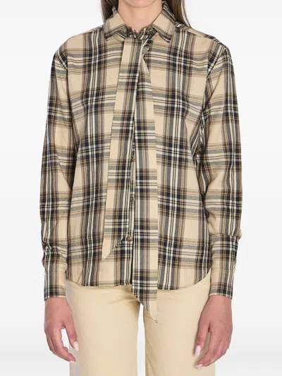 SAINT LAURENT SAINT LAURENTBEIGE SHIRT