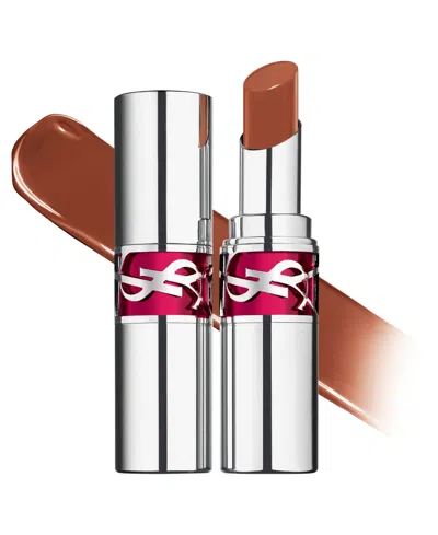 Saint Laurent Candy Glaze Lip Gloss Stick In Brown