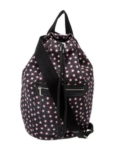 Pre-owned Saint Laurent Canvas Backpack In Black