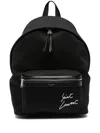 Saint Laurent Men's Canvas City Backpack