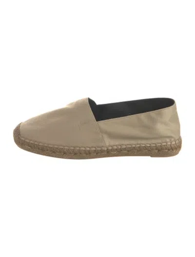 Pre-owned Saint Laurent Canvas Espadrilles In Black/neutrals