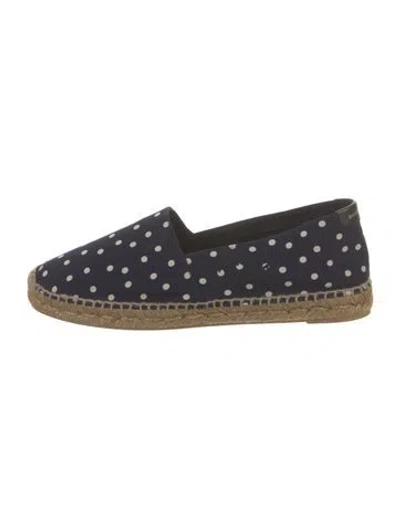 Pre-owned Saint Laurent Canvas Espadrilles In Blue