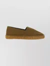 Saint Laurent Espadrilles In Cotton Gabardine In Brown