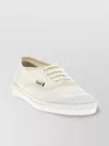 Saint Laurent Wes Canvas Sneakers For Men In White