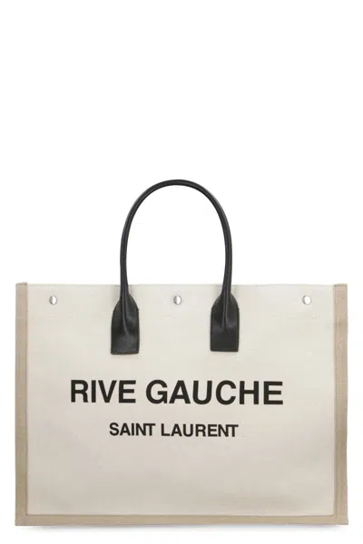 SAINT LAURENT SAINT LAURENT CANVAS TOTE BAG