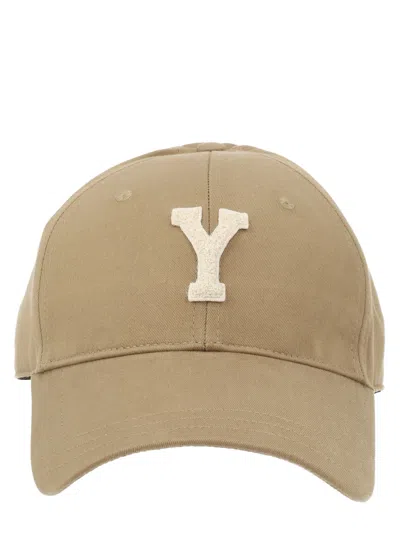 Saint Laurent Cappello Da Baseball Con Patch Y In Silver