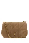 Saint Laurent Cappuccino Suede Mini Jamie 4.3 Shoulder Bag