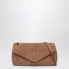 Saint Laurent Caramel Calypso Leather Bag Women In Brown