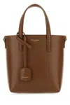 Saint Laurent Mini Toy Shopping Bag In Fox