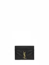 Saint Laurent Card Case In Black