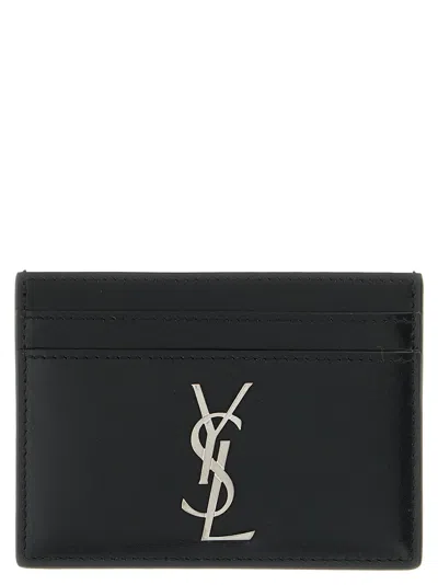 Saint Laurent Card Case In Black