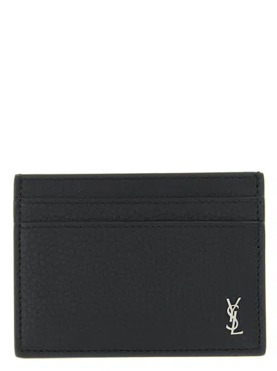 Saint Laurent Card Case In Black