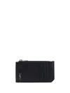 Saint Laurent Card Holder In Black
