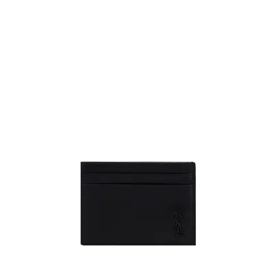 Saint Laurent Card Holder In Black