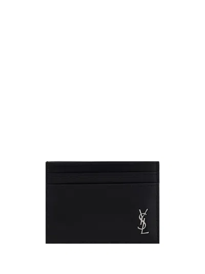 Saint Laurent Card Holder In Black