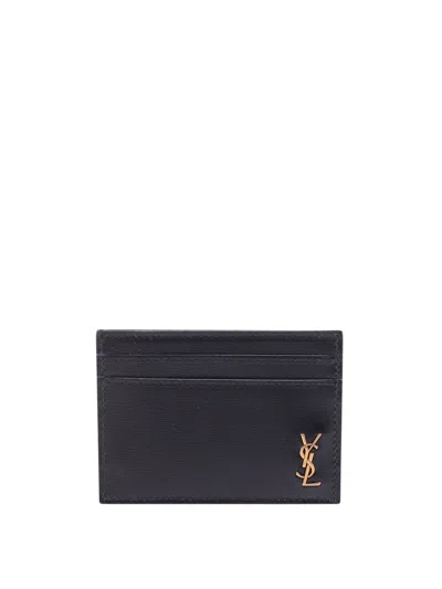 Saint Laurent Card Holder In Black