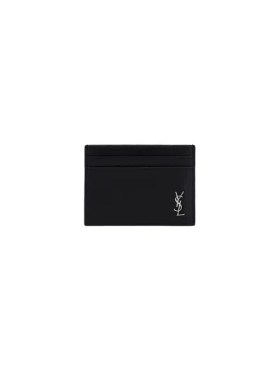 Saint Laurent Card Holder In Black