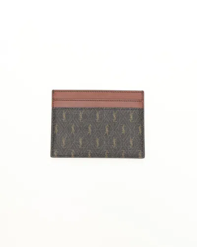 Saint Laurent Card Holder In Multi