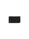Saint Laurent Card Holder In Black