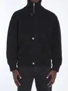 Saint Laurent Cardigan Jacket In Wool In Black