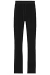 Saint Laurent Cargo Jogging Pant In Faded Black