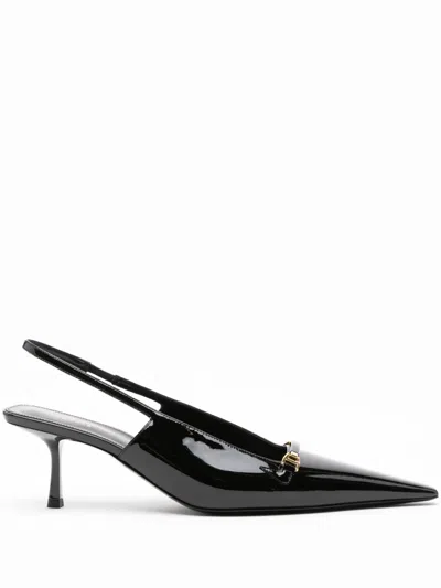 Saint Laurent Carine Pumps Aus Lackleder In Black