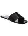 Saint Laurent Carlyle Leather Sandals In Black