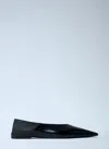 Saint Laurent Carolyn Ballerina Flats In Black