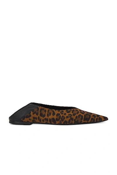 SAINT LAURENT CAROLYN FLAT SLIPPER