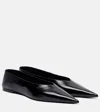 Saint Laurent Carolyn Nappa Ballerina Flats Women