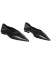 Saint Laurent Carolyn Nappa Ballerina Flats Women In Black