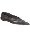 Saint Laurent Carolyn Nappa Ballerina Flats Women In Black
