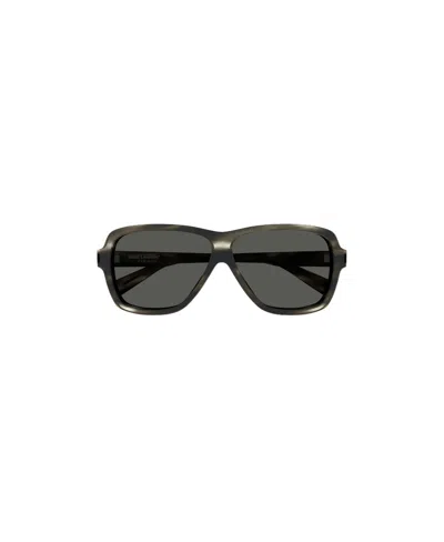 Saint Laurent Carolyn Oversized-frame Sunglasses In Black