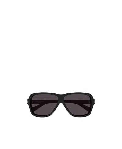 Saint Laurent Carolyn Oversized-frame Sunglasses In Black