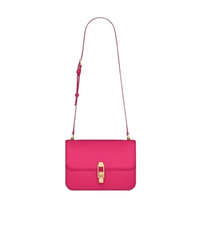 Saint Laurent Carré Leather Shoulder Bag