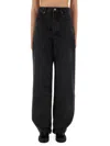 Saint Laurent Jeans Baggy In Black