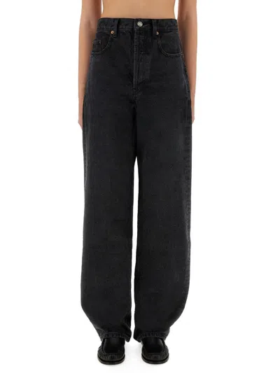 Saint Laurent Jeans Baggy In Black