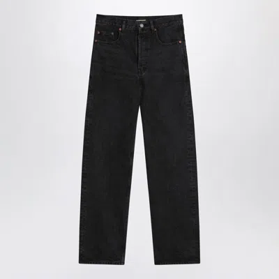 SAINT LAURENT SAINT LAURENT CARROT-FIT JEANS WITH A WASHED EFFECT